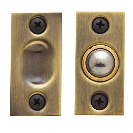 Baldwin Estate Antique Brass Door Catches 0425.050