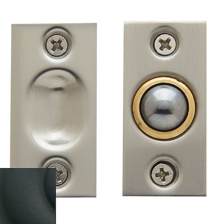 Baldwin Estate Satin Black Door Catches 0425.190