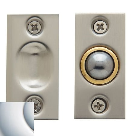 Baldwin Estate Bright Chrome Door Catches 0425.260