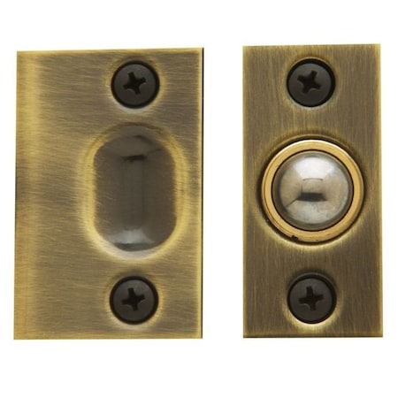 Baldwin Estate Antique Brass Door Catches 0426.050
