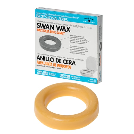 Black Swan Swan Wax with Brass Pltd Bolt-1/4"x2-1/4" 04310
