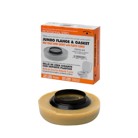 Black Swan Jumbo Flange&Gasket with Urethane W/ Bolts 04515