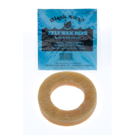 Black Swan Felt Wax Ring 04720