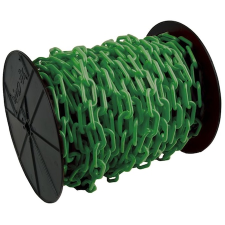 Mr. Chain Green Plastic Chain 3"(#10, 76 mm)x60 f 80104