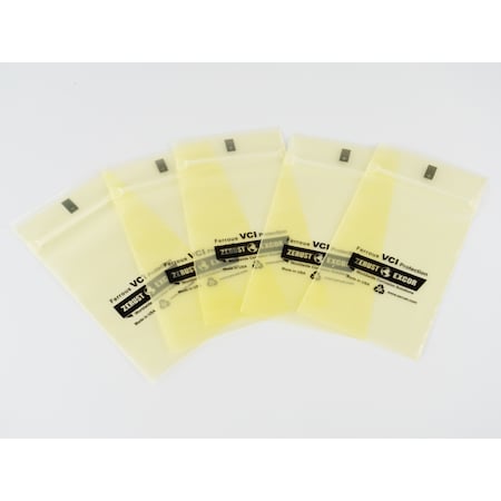 Zerust 3" x 5" Poly Bags, PK 1000 050-F-00001B