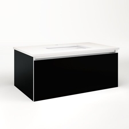 Robern Cartesian, 36X15X21, Full Black VM36H2D21F20N