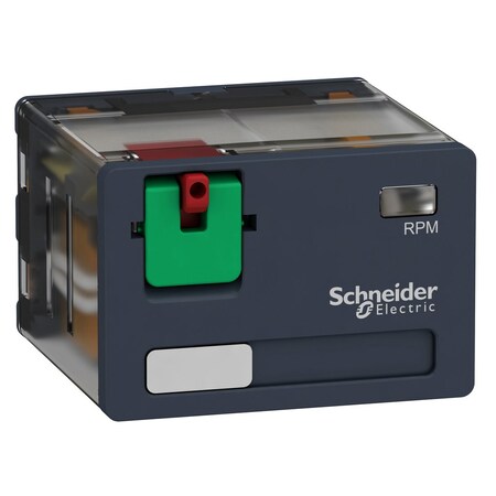 Schneider Electric Power plug-in relay, 15 A, 4 CO, 24 V AC RPM41B7