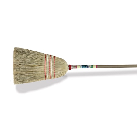 Malish Broom, Natural, 7 in L Bristles 055902
