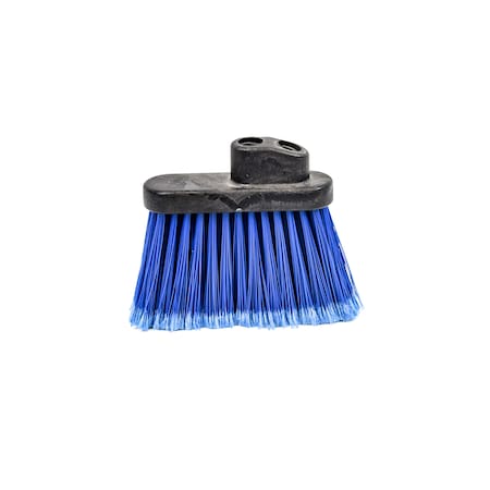 Malish Broom Head, Blue, 4 in L Bristles 055908