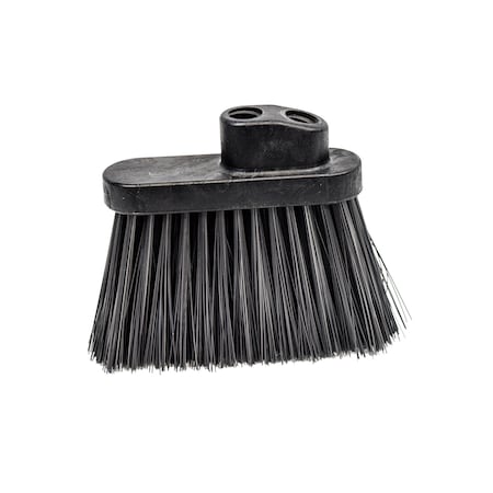 Malish Broom Head, Black, 4 in L Bristles 055909
