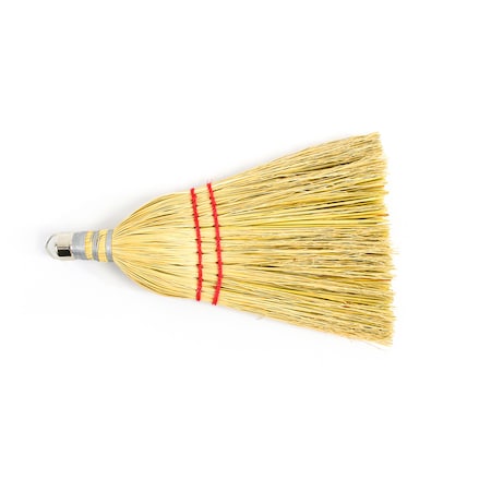 Malish Broom, Natural, 7 in L Bristles 055914