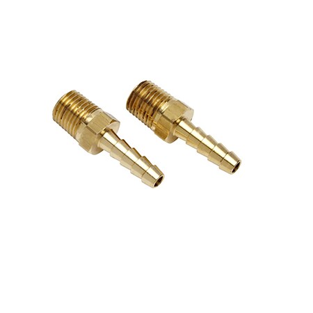Polyscience Male 1/4" NPT to 1/8" (3 mm), Brass, PK2, 2 PK 060306