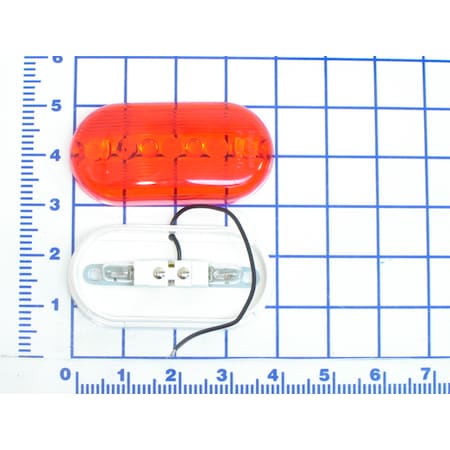 Kelley Inside Light Assemblies, Light Assy Red,  061-792