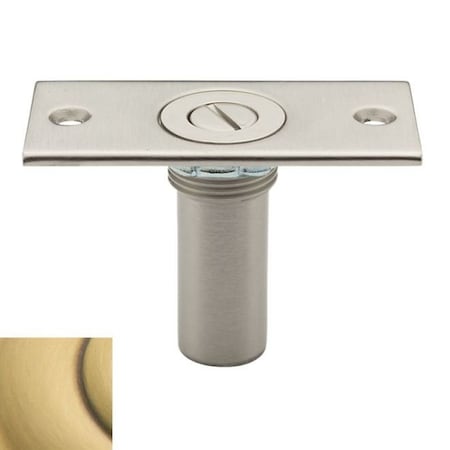 Baldwin Estate Satin Brass with Brown Strikes 0622.060