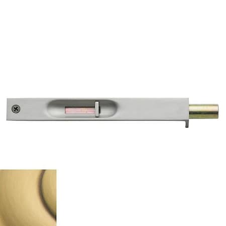 Baldwin Estate Satin Brass with Brown Flush Bolts 0626.060