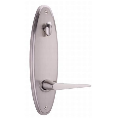 Weslock Urbana Stanford Interior SGL CYL Handleset Trim Satin Nickel 06400--2NSL20