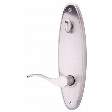Weslock Right Hand Bordeau Dummy Handleset Trim for Stanford Satin Nickel R6405--UN0020