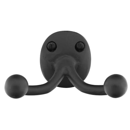 Emtek Flat Black Hook, 2306FB 2306FB