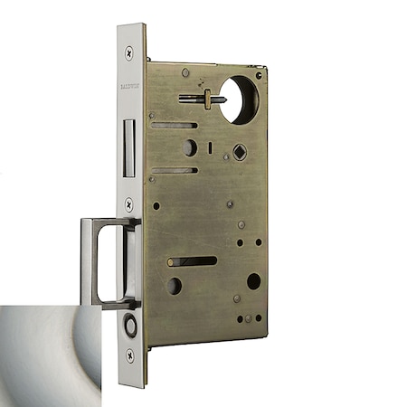 Baldwin Privacy Pocket Door Locks Lifetime Satin Nickel 8602.056