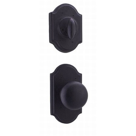 Weslock Wexford Castletown Interior SGL CYL Handleset Trim Black 07400--F2SL20