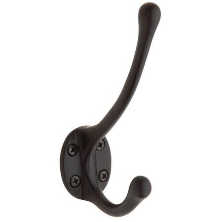 Baldwin Estate Oil Rubbed Bronze Coat Hooks, Hook Height: 5.375" 0742.102