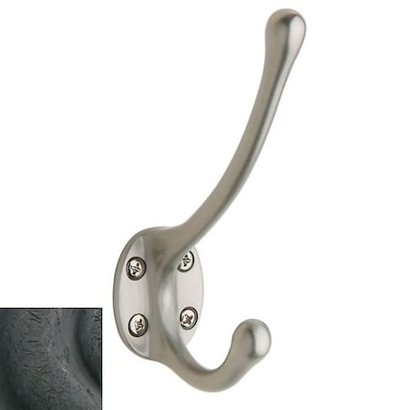 Baldwin Estate Distressed Oil Rubbed Bronze Coat Hooks, Projection: 3-1/2" 0742.402