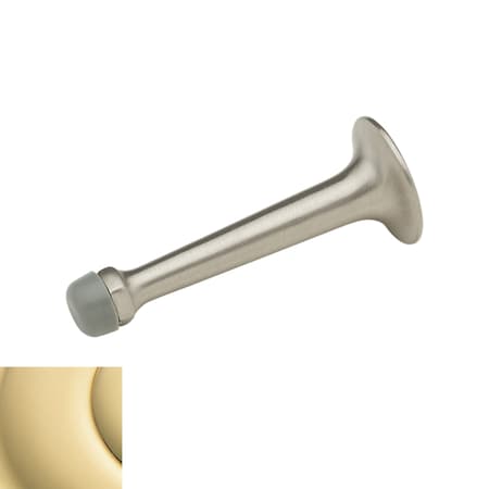 Baldwin Estate Unlacquered Brass Door Stop 4050.031