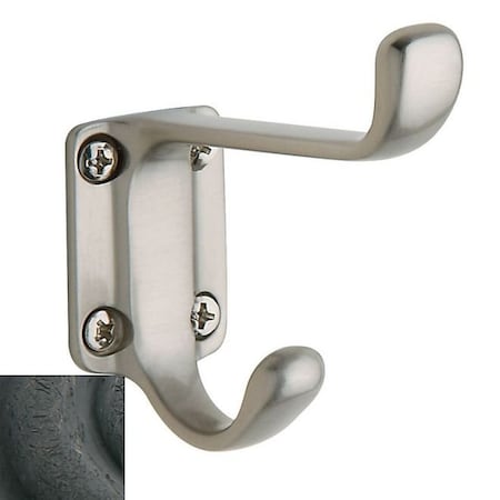 Baldwin Estate Distressed Oil Rubbed Bronze Coat Hooks, Projection: 3-1/4" 0781.402