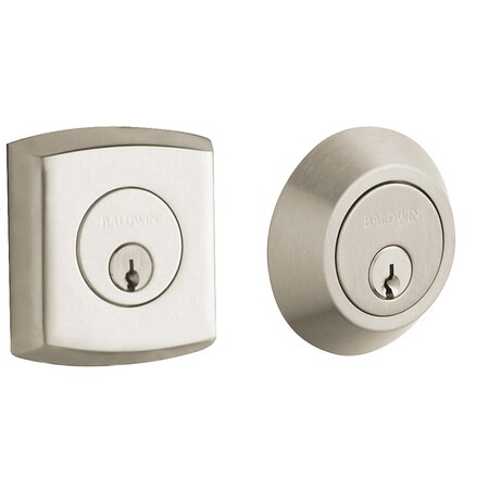 Baldwin Estate Lifetime Satin Nickel Deadbolts 8286.056