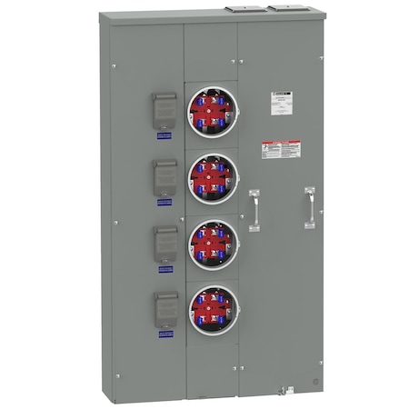 Square D Meter Main, MP, 120/240V AC, Main Lug, 1 Phase MP64200