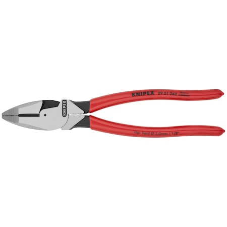 Knipex High Leverage Linemans Pliers, 9 1/2",  09 01 240 SBA