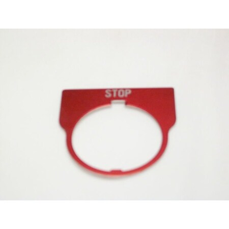 Rees Standard Legend Plate, Stop 09013003