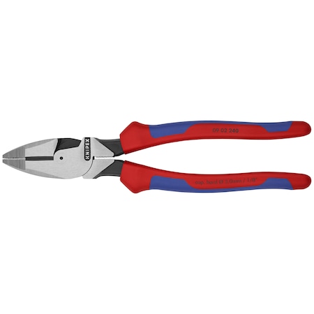 Knipex 9-1/2'' High Leverage Lineman's New England Head-Comfort Grip 09 02 240