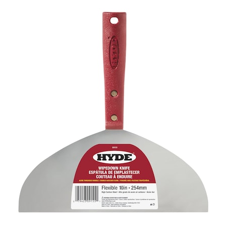Hyde Flex Carbon Steel Wipe Down Knife 10 09155