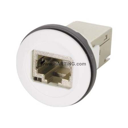 Harting RJ45 Service Interface Coupler, White 09454521562