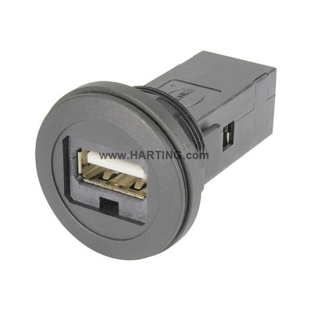Harting USB 2.0 Service Connector, Polyamide 09454521903