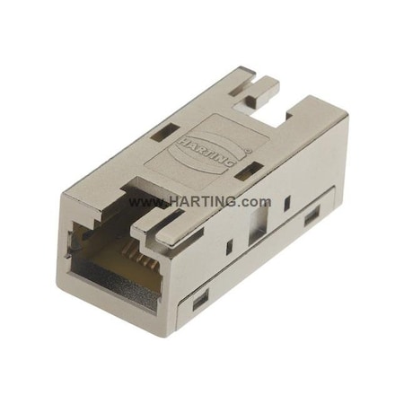 Harting RJ45 Service Interface Coupler, Poles 8 09455451560