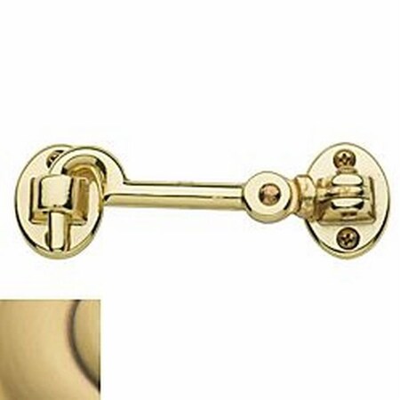 Baldwin Estate Satin Brass with Brown Coat Hooks 0951.060