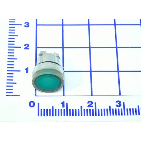 Poweramp Push Buttons, Lighted Buttons - Green Pu 0961-0324