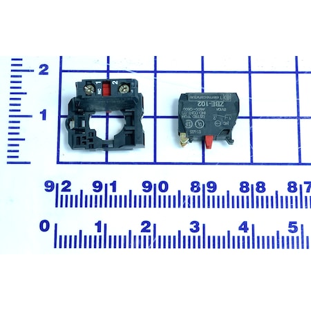 Mcguire Contact Blocks, 2 Nc Contact W/ Base 0961-0344