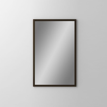 Robern Main Line Dc Framed Wall Mirror, Rm, 24X40, Bbr Brushed Bronze DM2440RM75