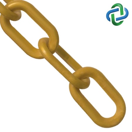 Mr. Chain Gold Plastic Chain 2#8, 51 mmx25 ft 50009-25