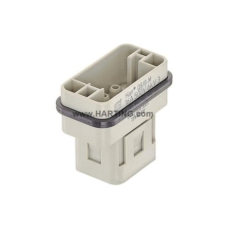 Harting Rectangular Connector Insert, 16 A 09120083001