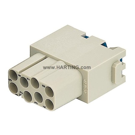 Harting Rectangular Connector Insert, 16 A 09140082733