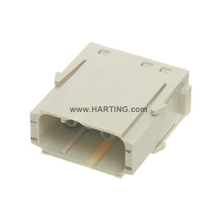 Harting Rectangular Connector Insert, 16 A 09140083001