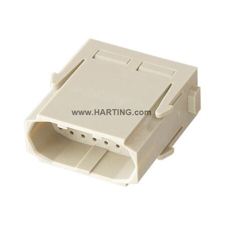Harting Rectangular Connector Insert, 4 A 09140253001