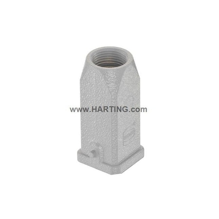 Harting Rectangular Connector Hood, 33.4 mm L 09200031440