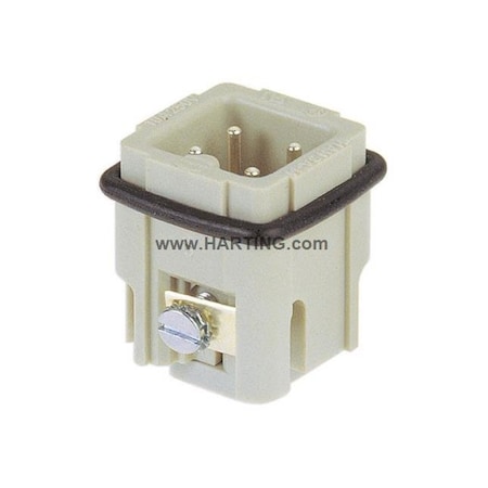 Harting Rectangular Connector Insert, 10 A 09200032611