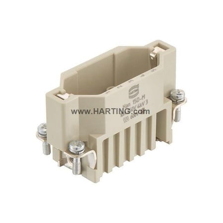 Harting Rectangular Connector Insert, 10 A 09210153001