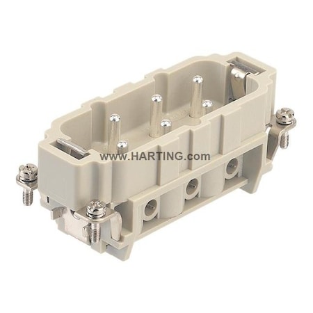 Harting Rectangular Connector Insert, 35 A 09310062601